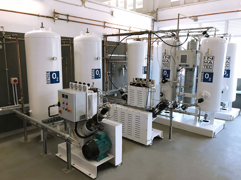 INMATEC醫(yī)院集中供氧制氧機(jī)-氧氣發(fā)生器案例分享