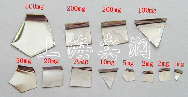 片状砝码