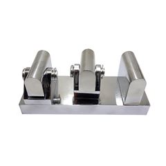 LBTC-123电子万能试验机沥青混合料半圆弯曲夹具