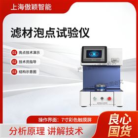 傲颖  滤材泡点试验仪（孔径测试仪）