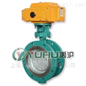 710禹沪生产的电动硬密封蝶阀