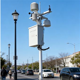 JYB-AQI城市街道六参数微型空气质量监测站