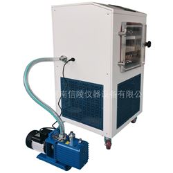 2升多糖凍干粉中試冷凍干燥機LGJ-10FD自動