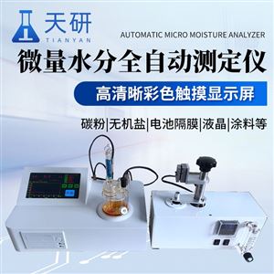 TY-WSK01微量水分全自动测定仪