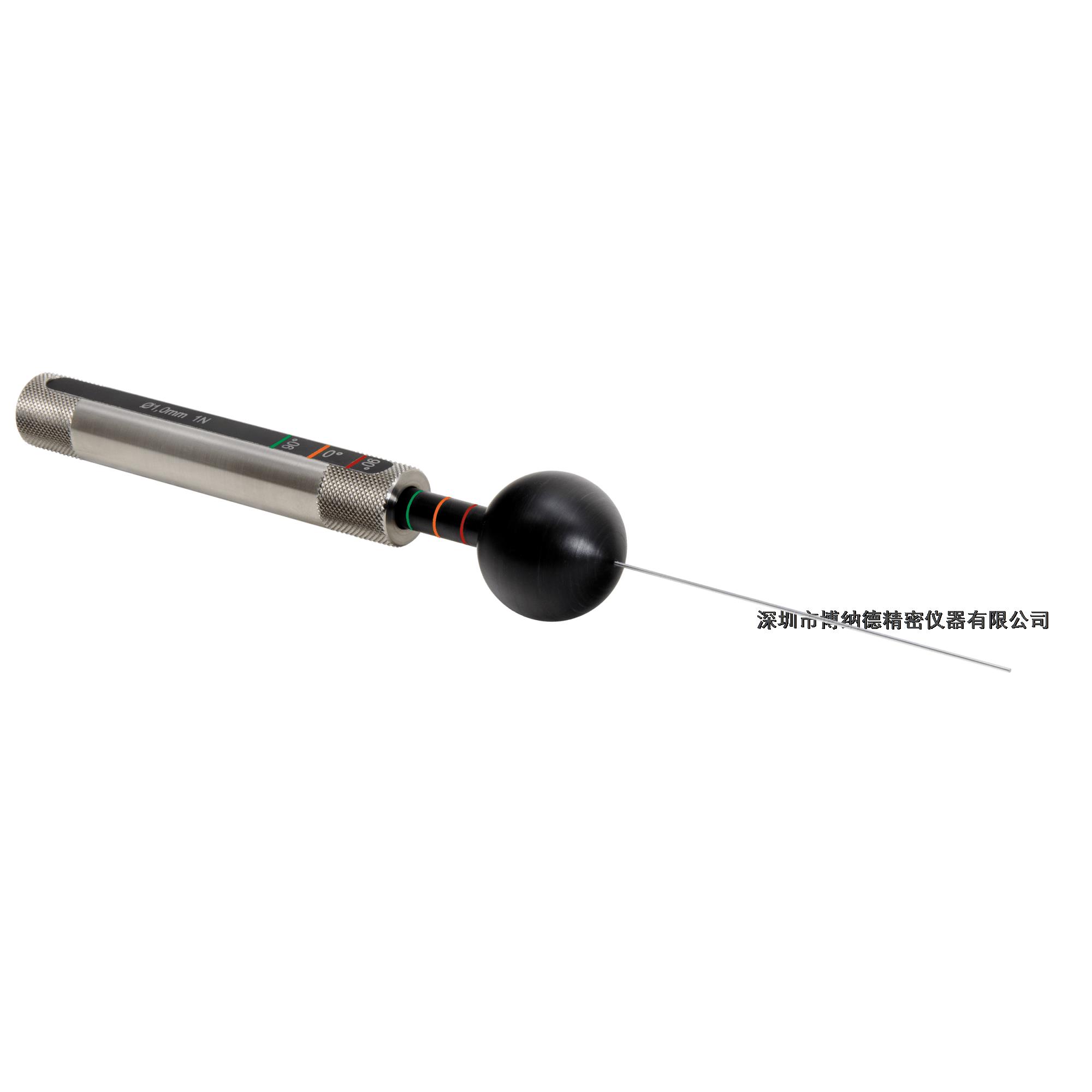 試具D類試驗指IEC/EN 61032標準帶1N推力