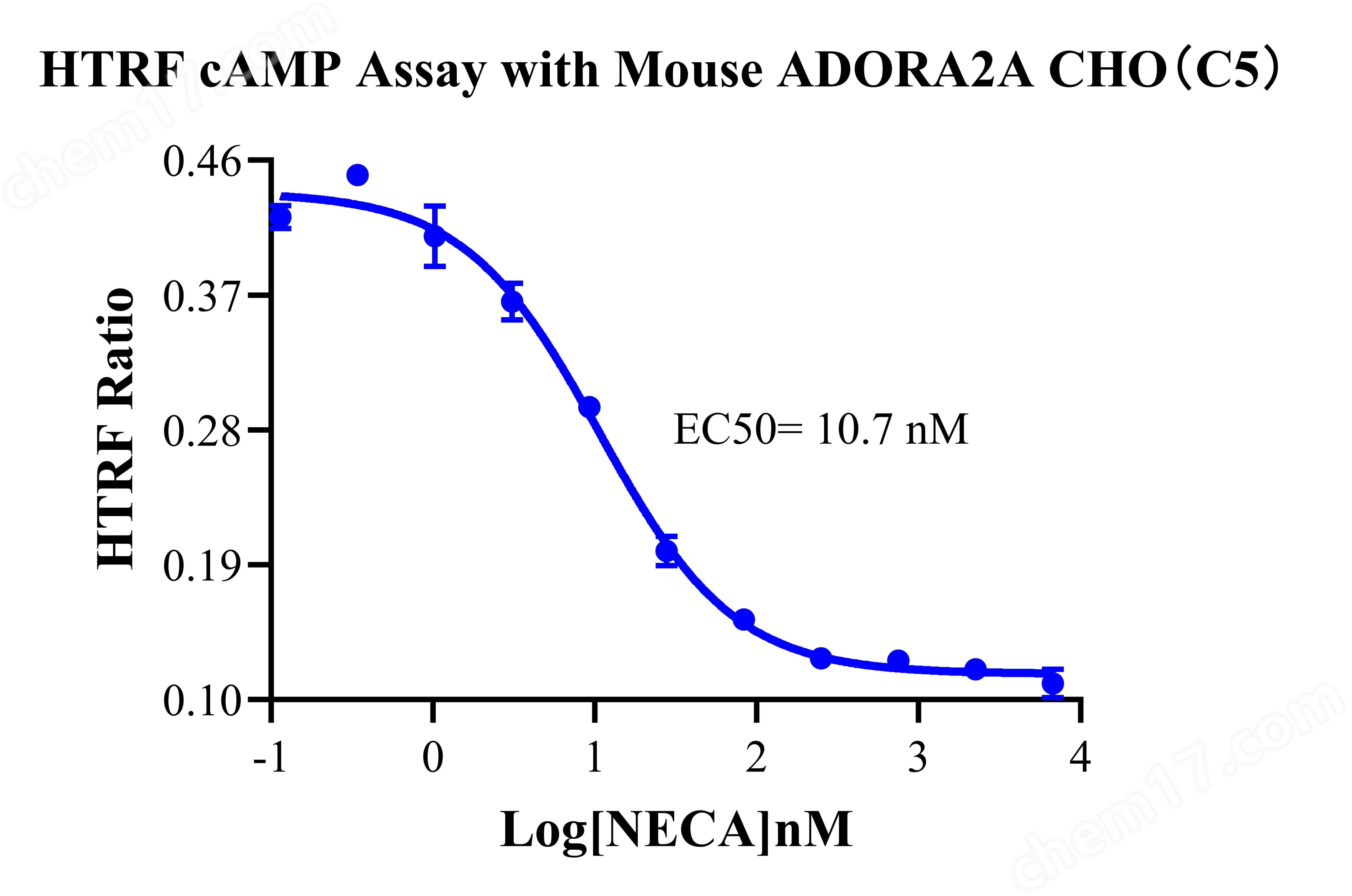 Mouse ADORA2A/CHO