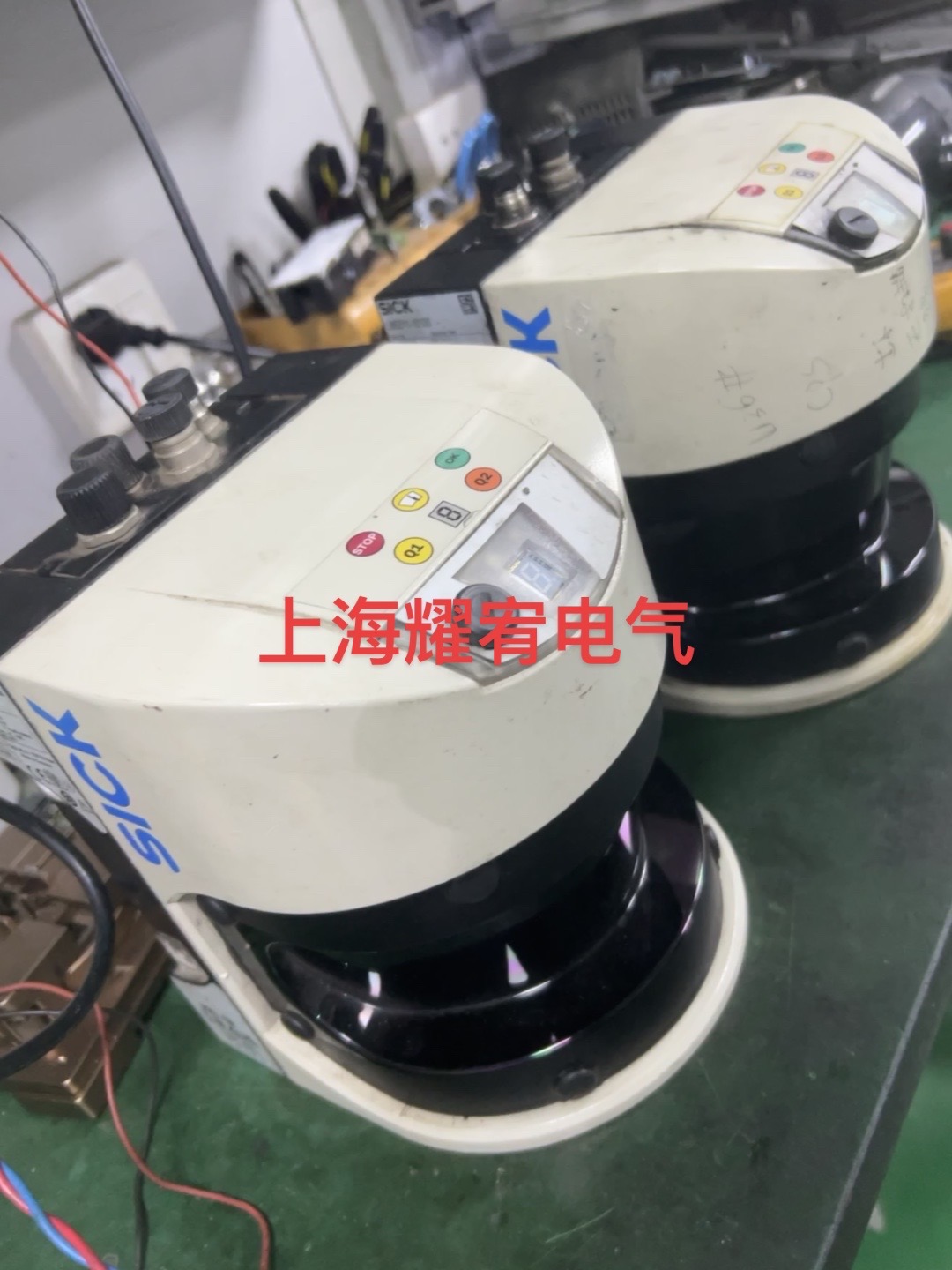 維修SICK西克激光掃描儀開機報警E1（芯片級修理）