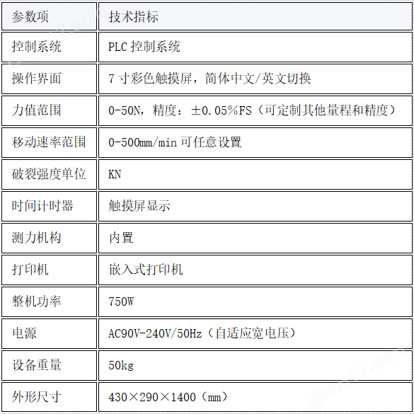 人工血管探頭破裂強(qiáng)度測(cè)試儀 穩(wěn)定性好