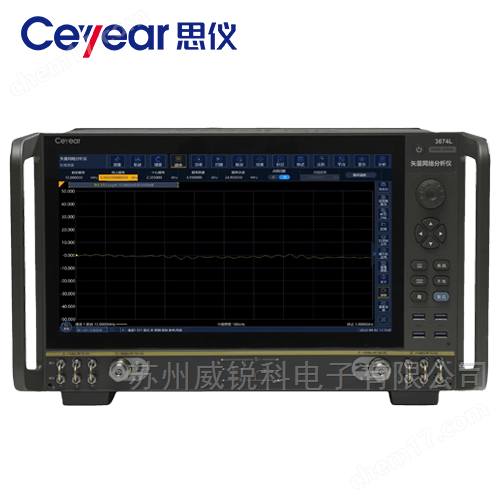 思儀矢量網絡分析儀