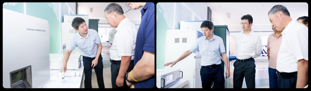 中國(guó)科學(xué)院于貴瑞院士一行蒞臨聚光科技考察交流