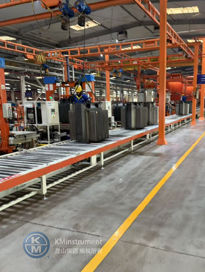 精准可视化定位漏点|KMV1超声波成像仪解决电力行业变电站油箱泄漏难题!