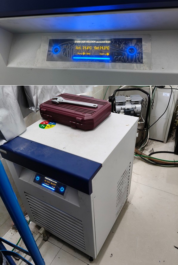 儀修科技為某高校提供VAN DER HEIJDEN冷卻水循環(huán)機(jī)維修服務(wù)。