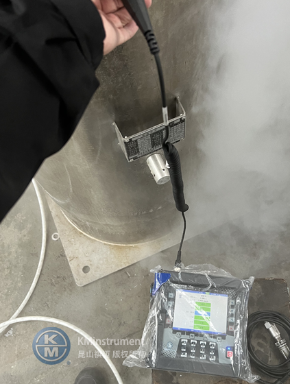 KMbalancerPro多功能机械状态分析仪帮助杭州客户实现泵的出厂巡检!