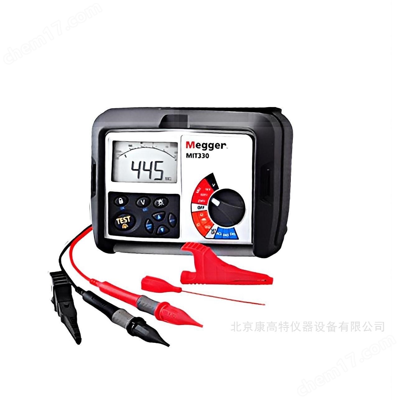 美國megger MIT300/MIT330絕緣電阻測試儀 美國megger MIT300/MIT330絕緣電阻測試儀