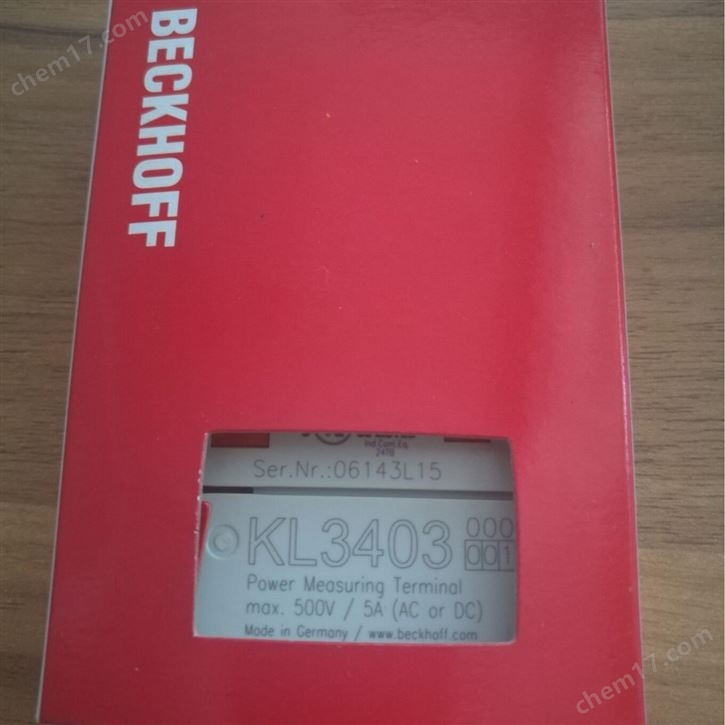 倍福BECKHOFF KL3404現(xiàn)貨技術(shù)參數(shù)
