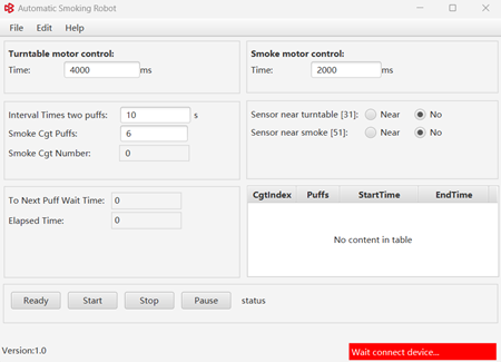 半自动香烟烟气发生器